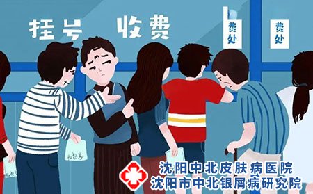 沈阳中北,沈阳皮肤病医院,诊断银屑病,不同类型银屑病
